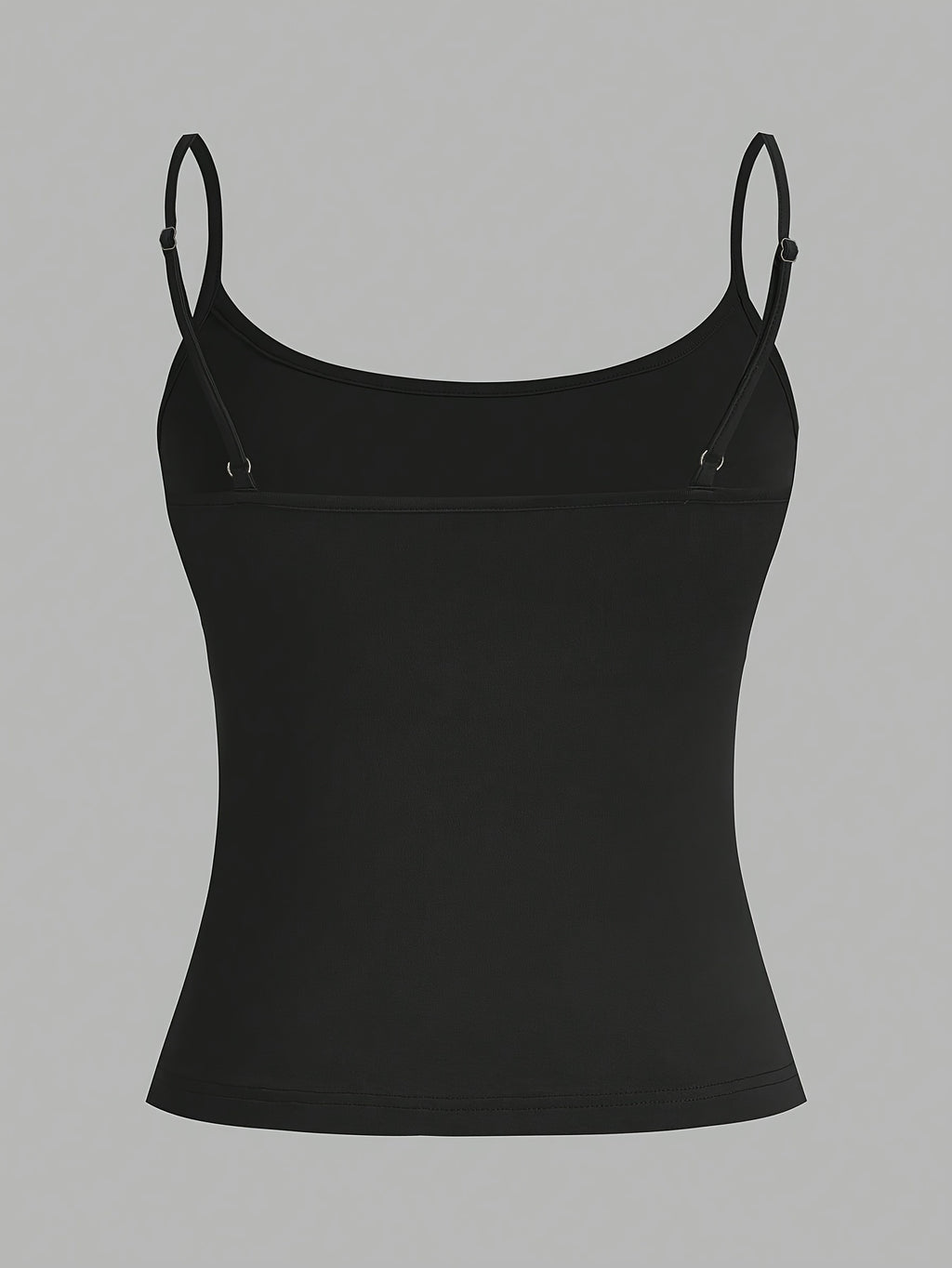 Women's Sexy Polyester Camisole Tops - Pack of 3, Knit Fabric Slingback Tank Tops with Off the Shoulder Collar, Solid Color Stretch Camis for All Seasons - 95% Polyester, 5% Elastane