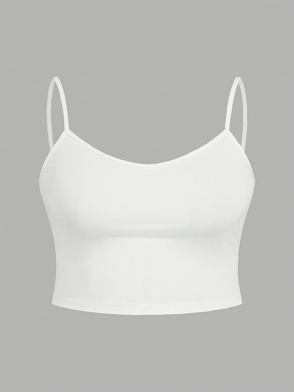 Summer Casual Women's Round Neck Camisole Short Vest Three-Piece Set