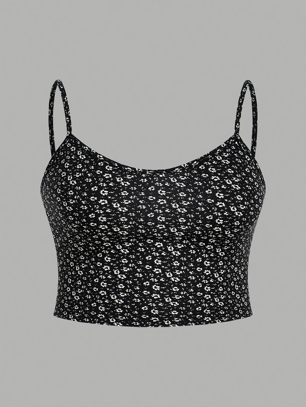 Summer Casual Women's Round Neck Camisole Short Vest Three-Piece Set
