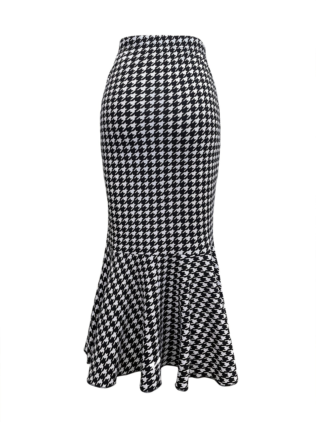 Spring-Summer Women's Midi Fish Tail Skirt Elegant Three-Piece Set