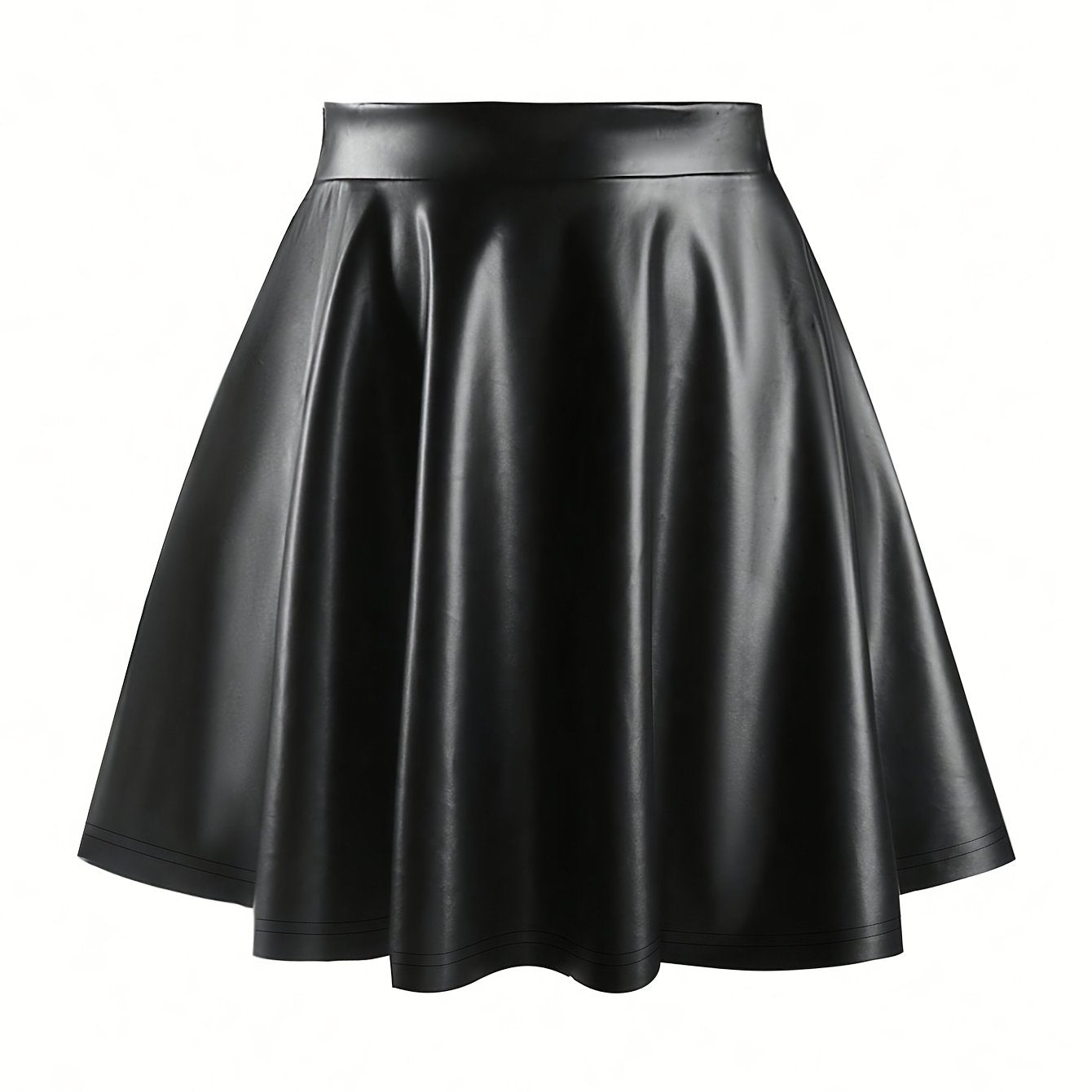 Elegant Solid Color Skirt for Women