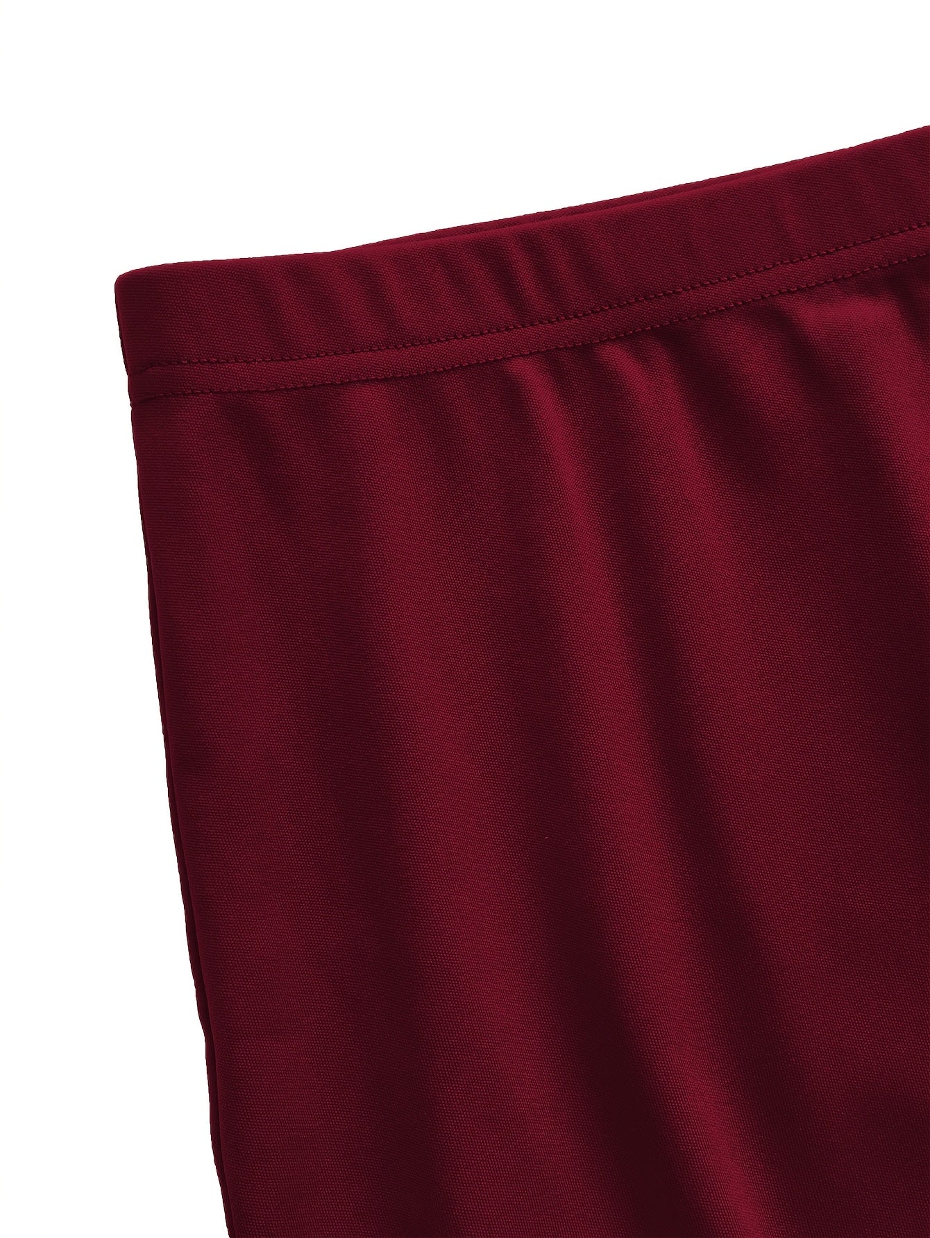 Women's High-Waisted Stretchy Mermaid Skirt - Elegant Ruffled Hem A-Line Pencil Skirt, Solid Color Machine Washable Slim Fit for Spring\u002FSummer Casual & Formal Wear, Formal Attire, Fish Tail Style, Nontransparent Fabric