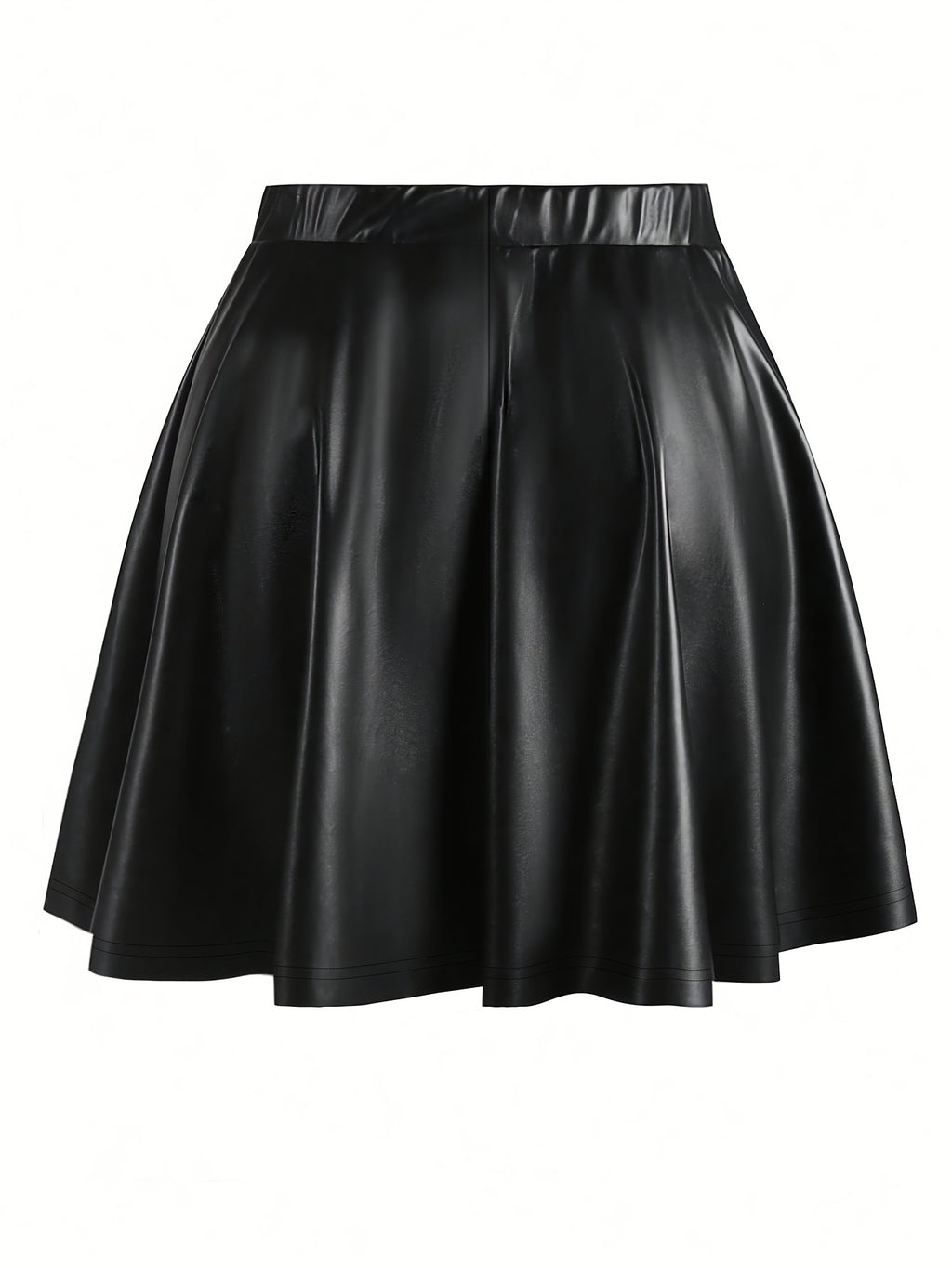 Elegant Solid Color Skirt for Women