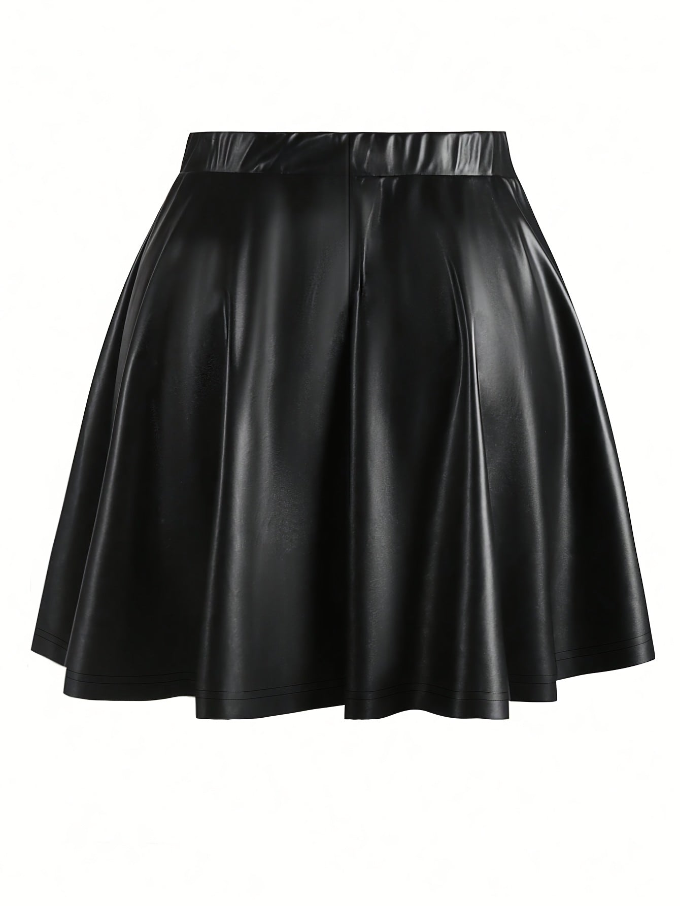 Elegant Solid Color Skirt for Women