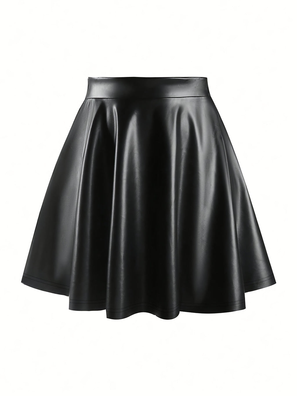 Elegant Solid Color Skirt for Women