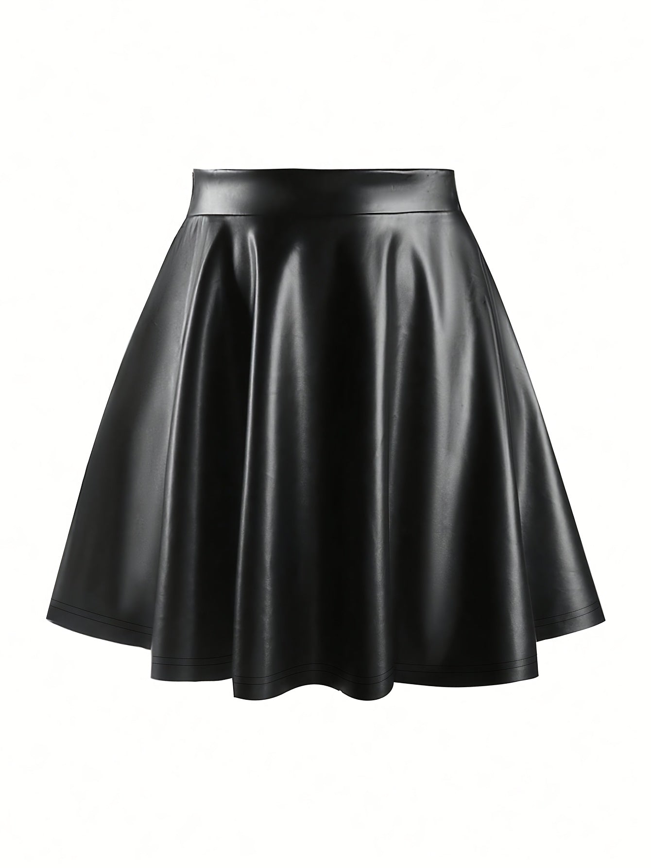 Elegant Solid Color Skirt for Women