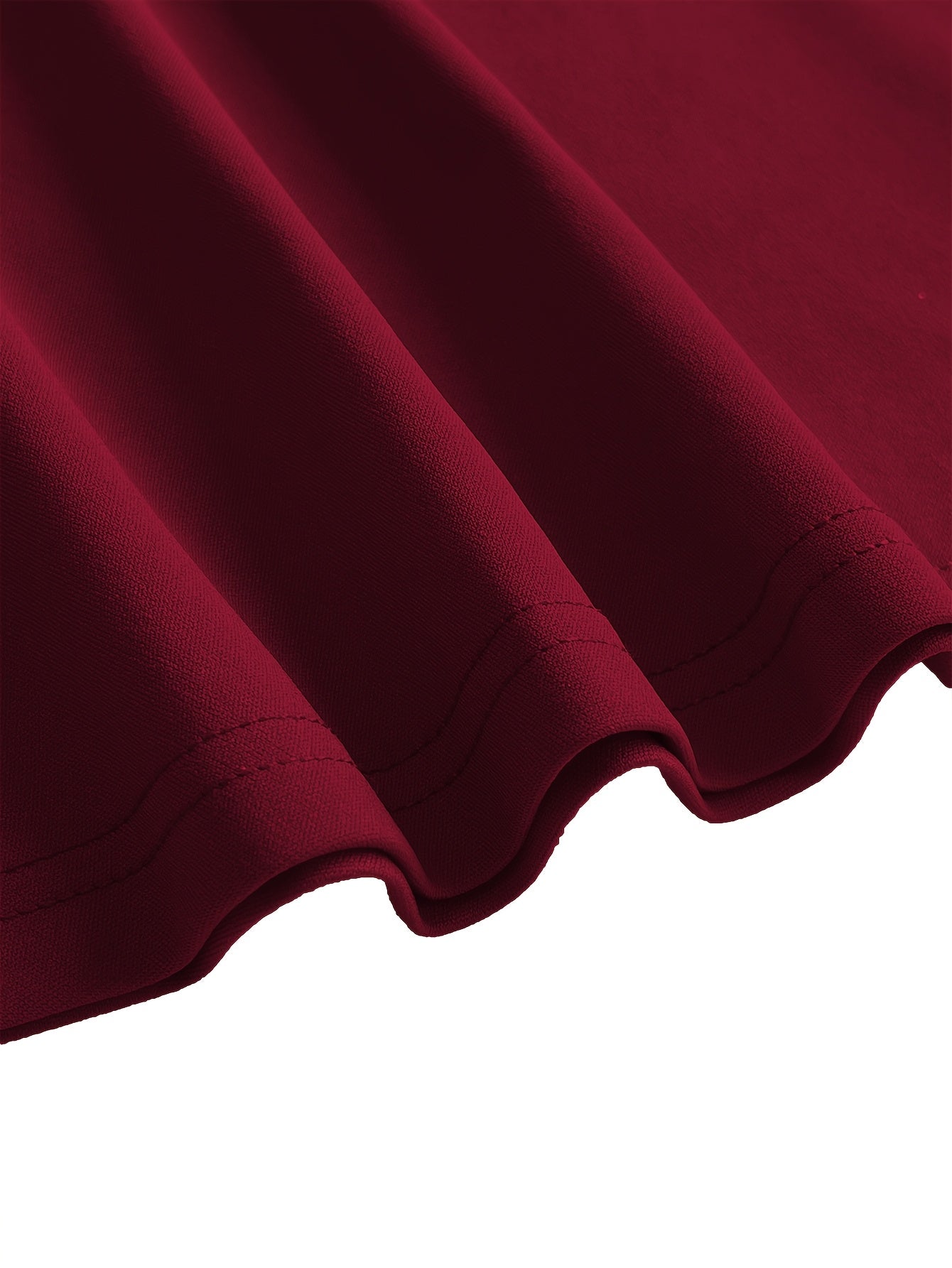 Women's High-Waisted Stretchy Mermaid Skirt - Elegant Ruffled Hem A-Line Pencil Skirt, Solid Color Machine Washable Slim Fit for Spring\u002FSummer Casual & Formal Wear, Formal Attire, Fish Tail Style, Nontransparent Fabric