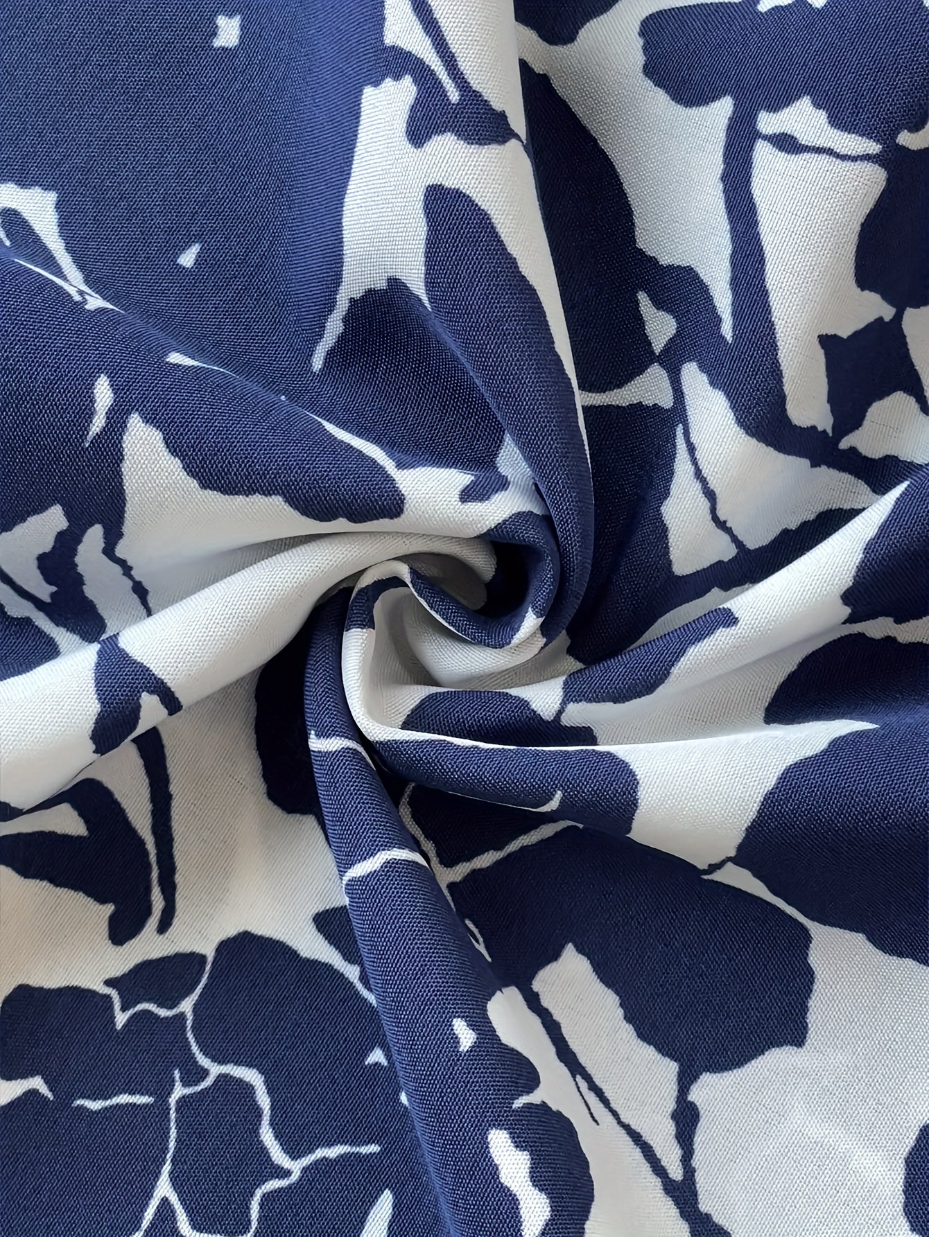 Elegant Floral Print Crew Neck Short Sleeve A-Line Pendulum Dress, Long Length, for Adult